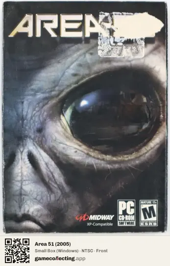 Area 51 (2005) Computer, NTSC box front
