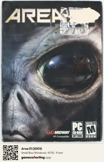Area 51 (2005) Computer, NTSC box front