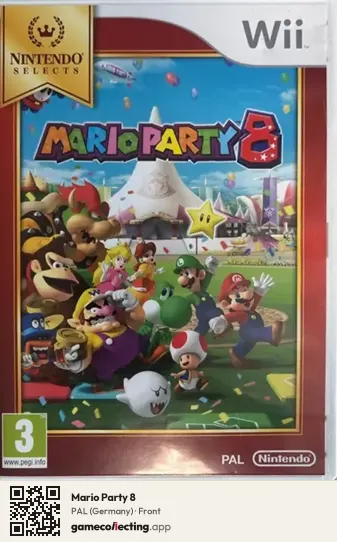 Mario Party 8 Nintendo Wii, Germany box front