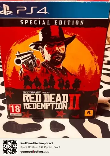 Red Dead Redemption 2 PlayStation 4, Spain box front