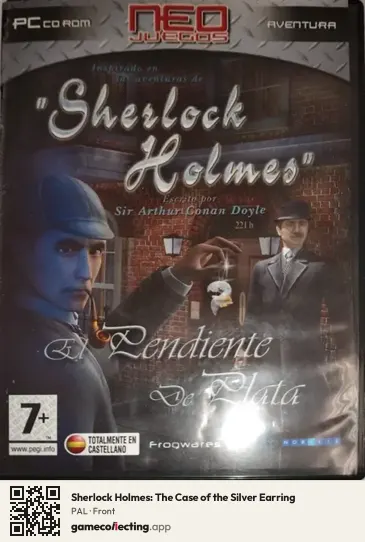 Sherlock Holmes: The Case of the Silver Earring Computer, PAL box front