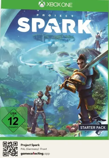 Project Spark Xbox One, Germany box front