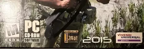 Men of Valor, the ESRB box on its front