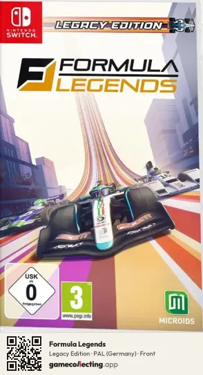 Formula Legends Nintendo Switch, Germany box front