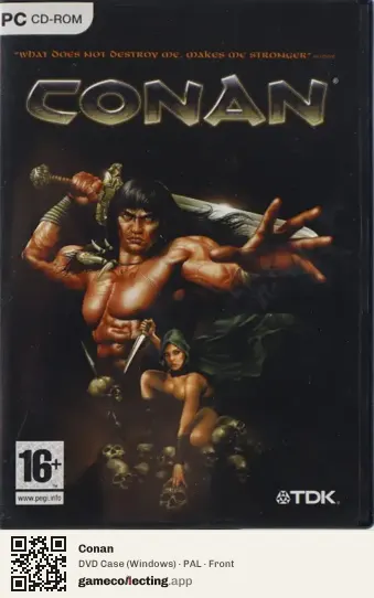 Conan Computer, PAL box front