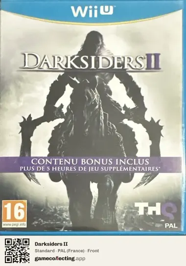 Darksiders II Nintendo Wii U, France box front