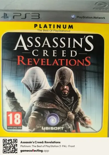 Assassin's Creed: Revelations PlayStation 3, PAL box front