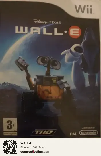 WALL-E Nintendo Wii, PAL box front