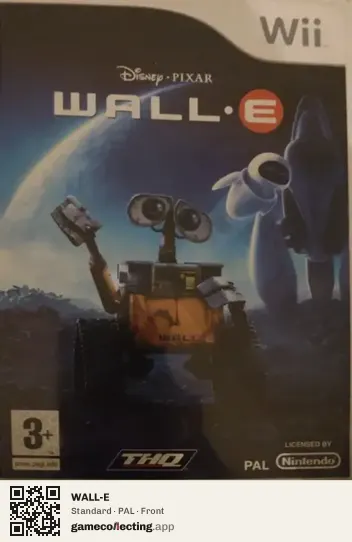WALL-E Nintendo Wii, PAL box front