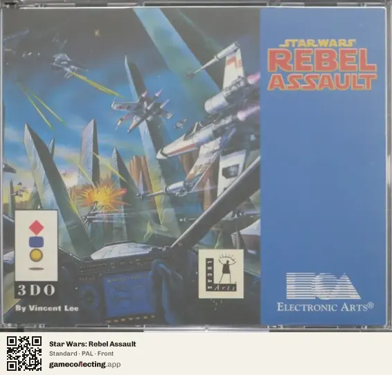 Star Wars: Rebel Assault 3DO Interactive Multiplayer, PAL box front
