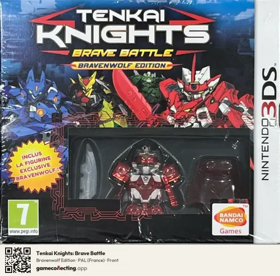 Tenkai Knights: Brave Battle Nintendo 3DS, France box front