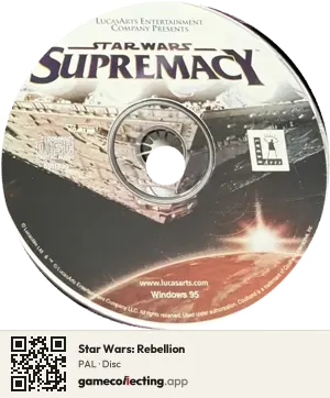 Star Wars: Rebellion Computer, PAL disc