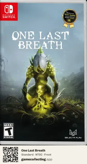 One Last Breath Nintendo Switch, NTSC box front