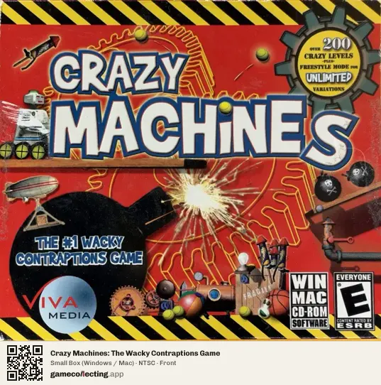 Crazy Machines: The Wacky Contraptions Game Computer, NTSC box front