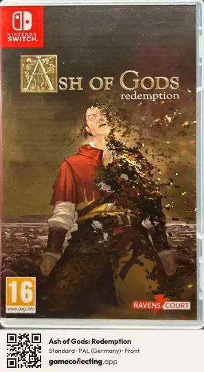 Ash of Gods: Redemption Nintendo Switch, Germany box front