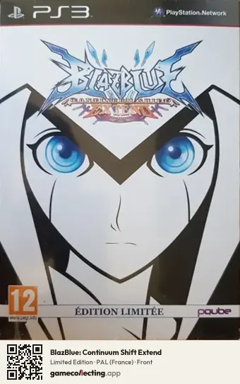BlazBlue: Continuum Shift Extend PlayStation 3, France box front