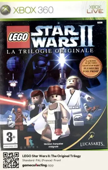 LEGO Star Wars II: The Original Trilogy Xbox 360, France box front