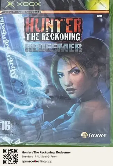 Hunter: The Reckoning: Redeemer Xbox, Spain box front