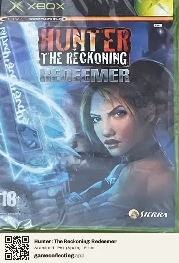 Hunter: The Reckoning: Redeemer Xbox, Spain box front