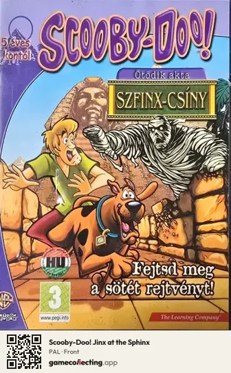 Scooby-Doo! Jinx at the Sphinx Computer, PAL box front