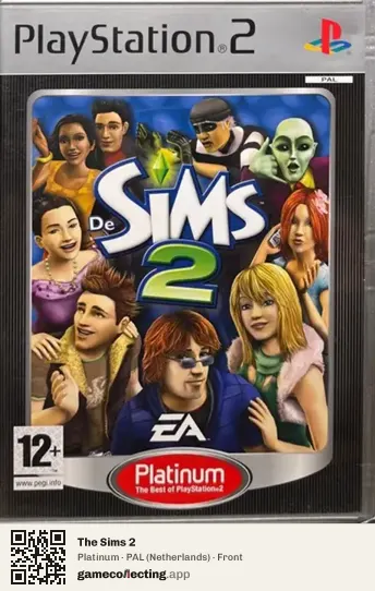 The Sims 2 PlayStation 2, Netherlands box front