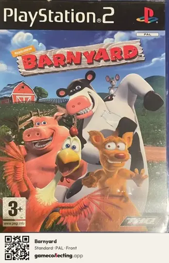 Barnyard PlayStation 2, PAL box front