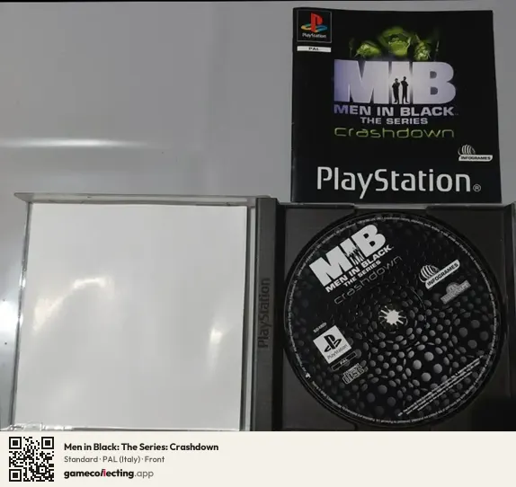 Men in Black: The Series: Crashdown PlayStation, Italy box front