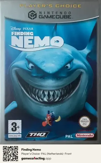 Finding Nemo Nintendo GameCube, Netherlands box front