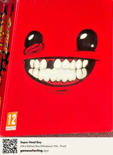 Super Meat Boy Computer, PAL box front