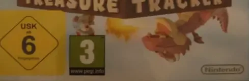 Captain Toad: Treasure Tracker, the USK square on its front
