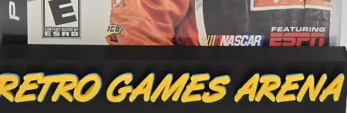 NASCAR 08, the ESRB box on its front