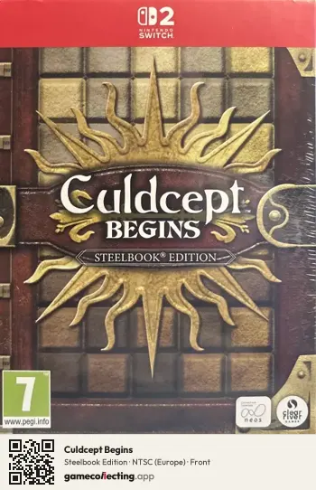 Culdcept Begins Nintendo Switch 2, Europe box front