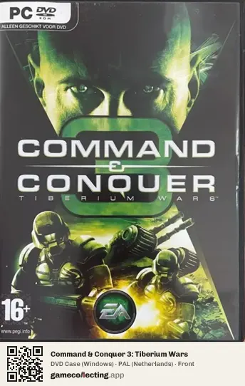 Command & Conquer 3: Tiberium Wars Computer, Netherlands box front