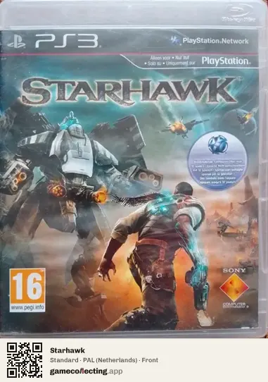 Starhawk PlayStation 3, Netherlands box front
