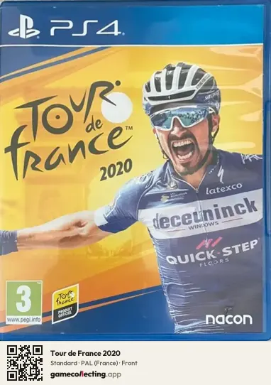 Tour de France 2020 PlayStation 4, France box front