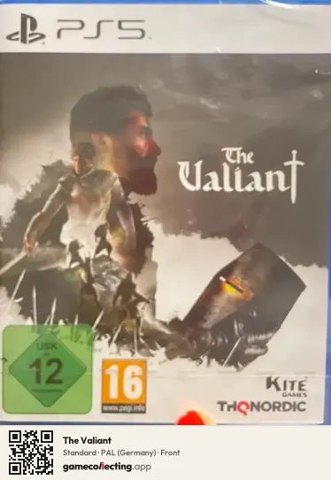 The Valiant PlayStation 5, Germany box front
