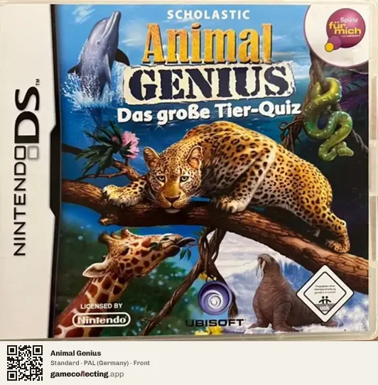 Animal Genius Nintendo DS, Germany box front