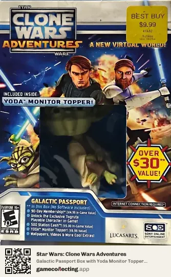 Star Wars: Clone Wars Adventures Computer, NTSC box front
