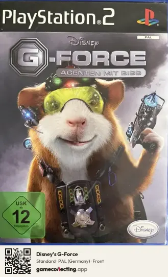 Disney's G-Force PlayStation 2, Germany box front