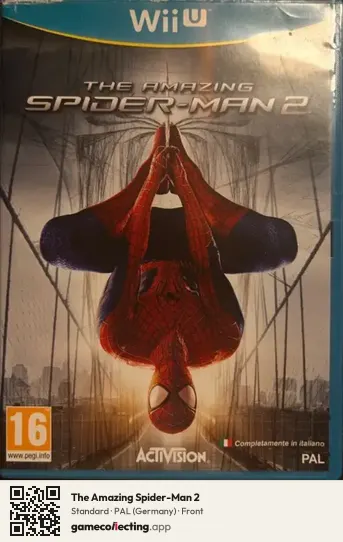 The Amazing Spider-Man 2 Nintendo Wii U, Germany box front