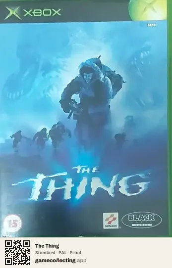 The Thing Xbox, PAL box front
