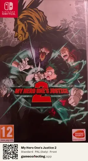 My Hero One's Justice 2 Nintendo Switch, Italy box front