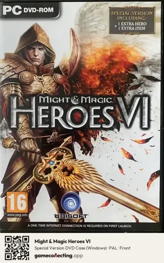 Might & Magic Heroes VI Computer, PAL box front