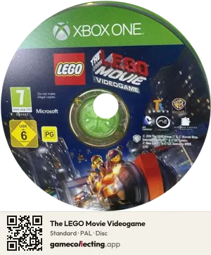 The LEGO Movie Videogame Xbox One, PAL disc