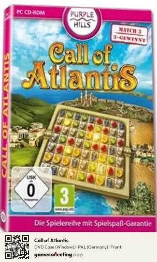 Call of Atlantis Computer, Germany box front