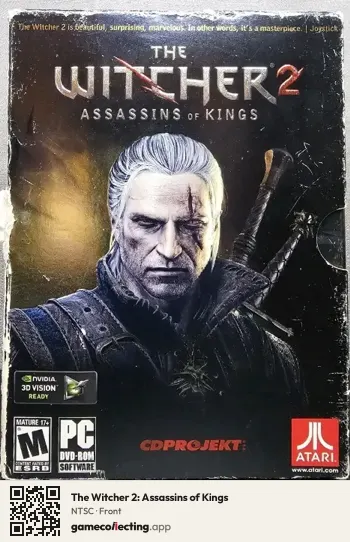 The Witcher 2: Assassins of Kings Computer, NTSC box front