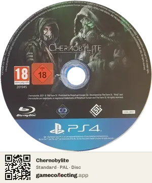 Chernobylite PlayStation 4, PAL disc
