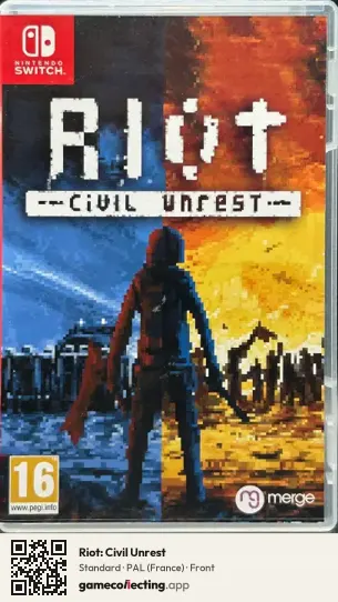 Riot: Civil Unrest Nintendo Switch, France box front