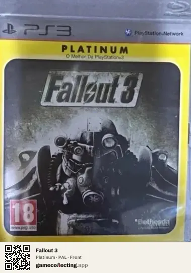 Fallout 3 PlayStation 3, PAL box front