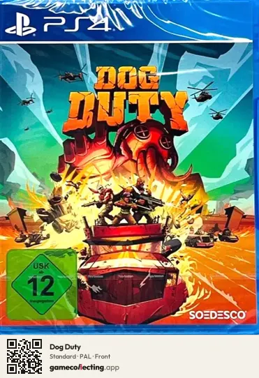 Dog Duty PlayStation 4, PAL box front